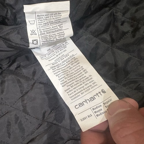 Vintage European Black Carhartt Detroit Jacket by Carhartt, $220 - Photo 7