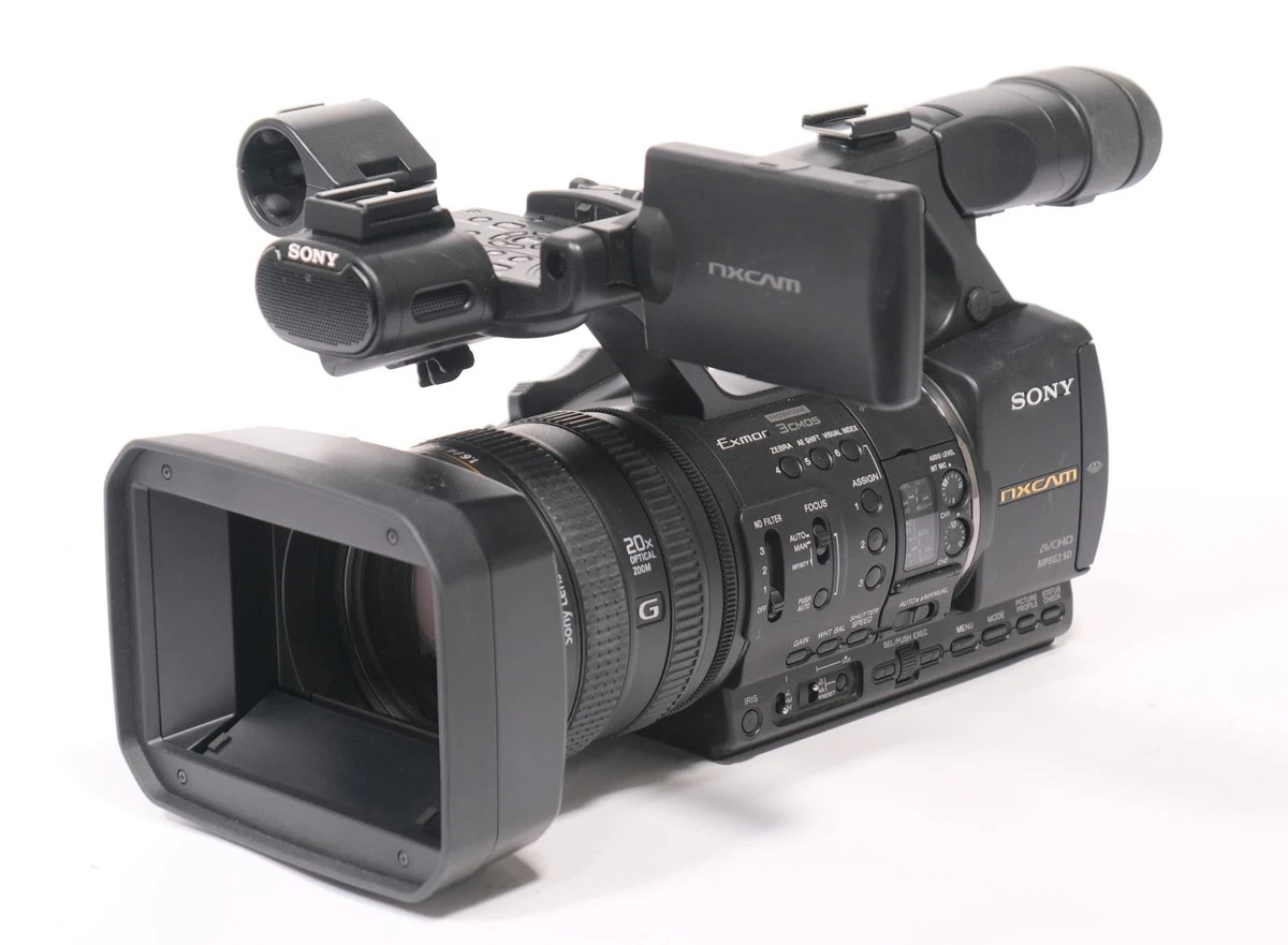 SONY HXR-NX100 ビデオカメラ/マイク/充電器/中古品 Sony NXCAM Camcorders for sale - eBay
