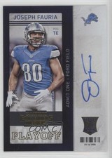 2013 Contenders Short Print Rookies Playoff Ticket 98/99 Joseph Fauria Auto 0c2