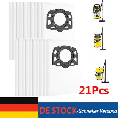 21 Stück Staubsaugerbeutel für Kärcher WD4 WD5 WD6 MV4 MV5 MV6 WD4/5/6 P Premium