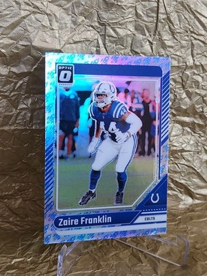 2024 Optic Zaire Franklin Rocket Emoji SSP Optic Colts #87