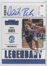 2020-21 Panini Contenders Legendary 66/199 Isaiah Rider #LC-IRI Auto 0l1