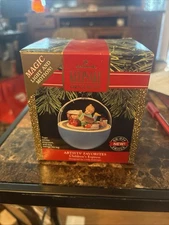 1990 Hallmark Keepsake Magic Ornament - Children's Express - Light and Motion!