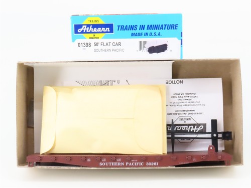 Kit Athearn escala HO 01398 SP Southern Pacific Railroad 50' vagón plano #30261 | Condition: Used