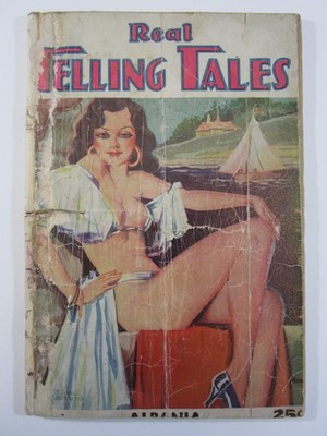 Real Telling Tales v. 1 #1, Sept. 1934 PR   Albanian GG Cover! Scarce Pulp!