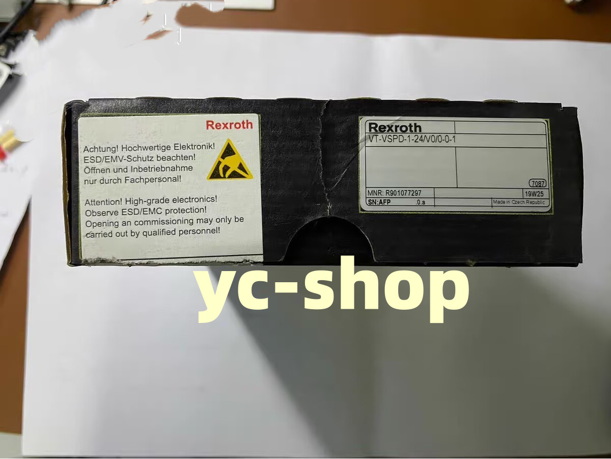 New Rexroth R901077297 VT-VSPD-1-24/V0/0-0-1amplifier board Fast shipping via *z