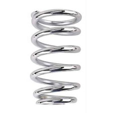 AFCO 10GM300 Chrome Tapered Coil-Over Springs Length: 10"