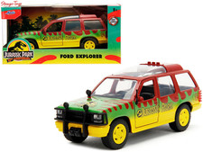 Jada 1:32 Jurassic Park 1993 Ford Explorer Diecast Model Car