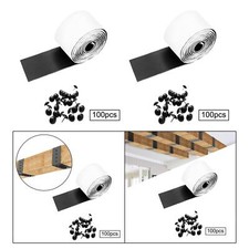 Cinghia per trave in finto legno da 5 piedi Premium con puntine da disegno