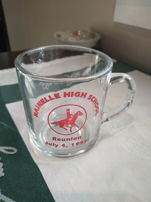  Nice Rainelle High School Greenbrier County WV Glass Coffee Mug 
