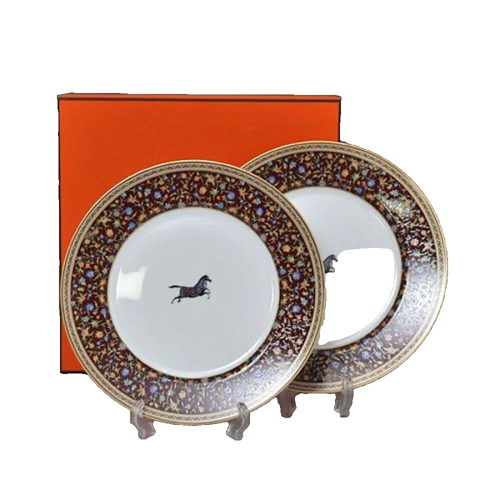 Vajilla Blanca Estampado Animal HERMÈS & serveware