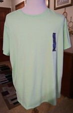 all in motion mens size XXL short sleeve light green polo shirt stretchy