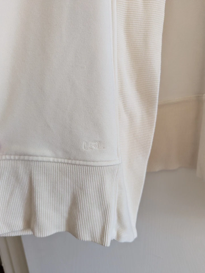 Lauren Ralph Lauren Black Label кремовый широкий 3/4 рукав открытый кардиган размер XL - Изображение 2 из 4