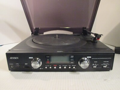 Jensen JTA-450 Digital Music System Radio USB/SD Record Player