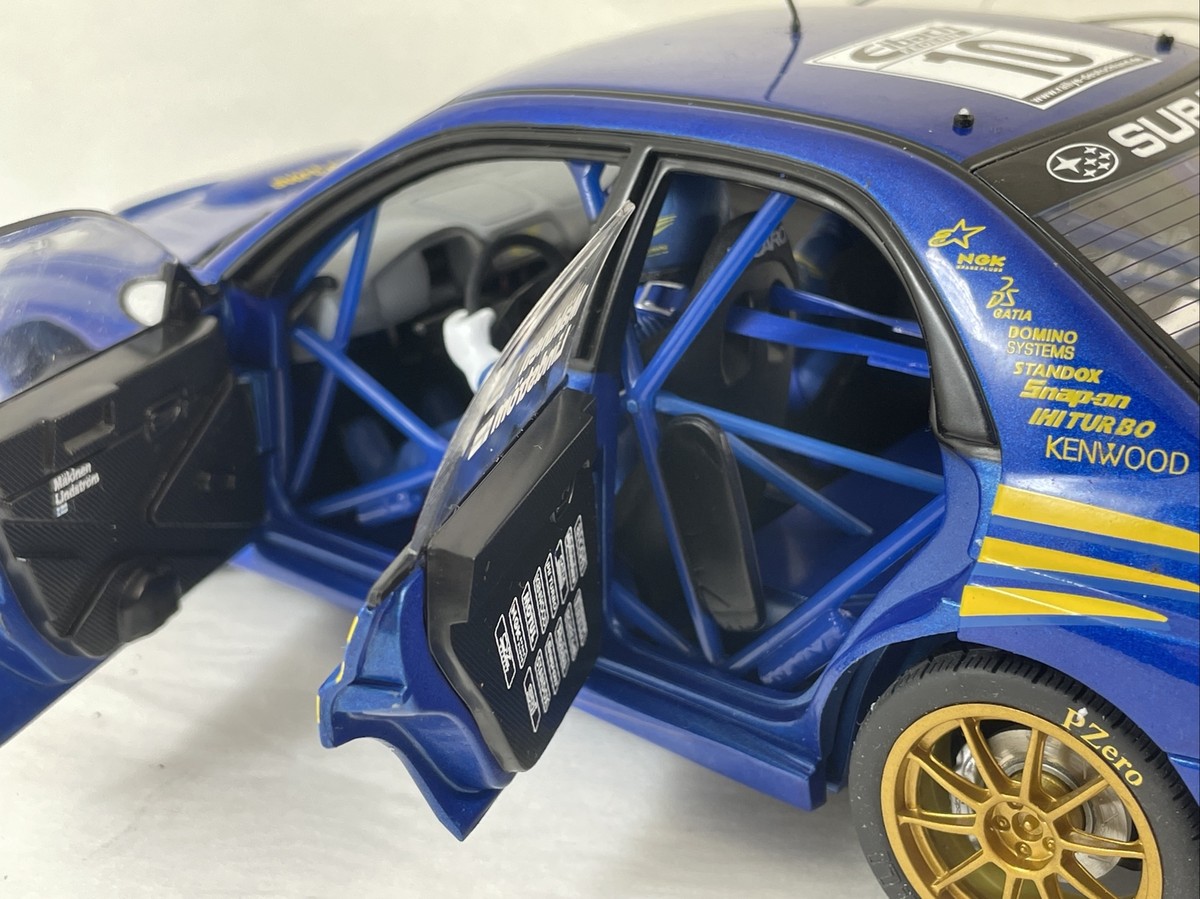 Autoart 1/18 Scale Diecast 80293 - Subaru Impreza WRC 2002 #10 T