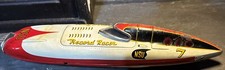 RARE Bandai Japan Tin Friction NSU Record Racer Tinplate Race Car