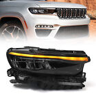 For 2021-2024 Jeep Grand Cherokee Full Led Headlight Lamp Assembly Passenger Rh