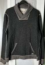 Converse x John Varvatos Men s Size L Gray Sweater Cowl Neck Pullover