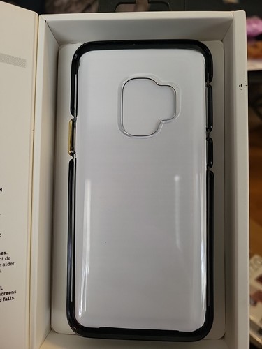 Pelican Ambassador Series Hülle nur für Samsung Galaxy S9 - Klar / Schwarz / Gold - Bild 7 von 14