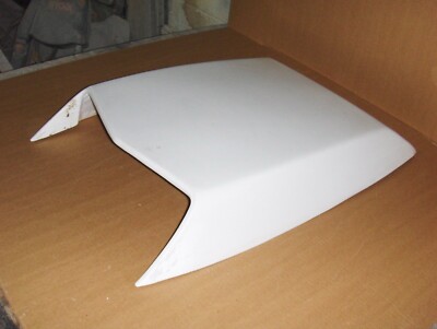 Mustang Boss 429 fiberglass  hood scoop white bolt on fits Cougar