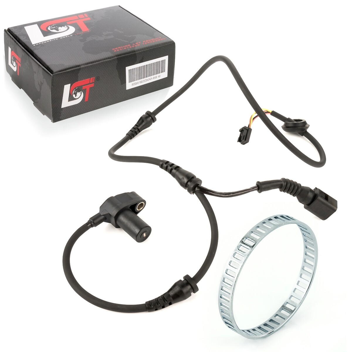 ABS Sensor And Abs-Ring Set Front Axle Speed for Audi A4 B6 B7 Since 2003