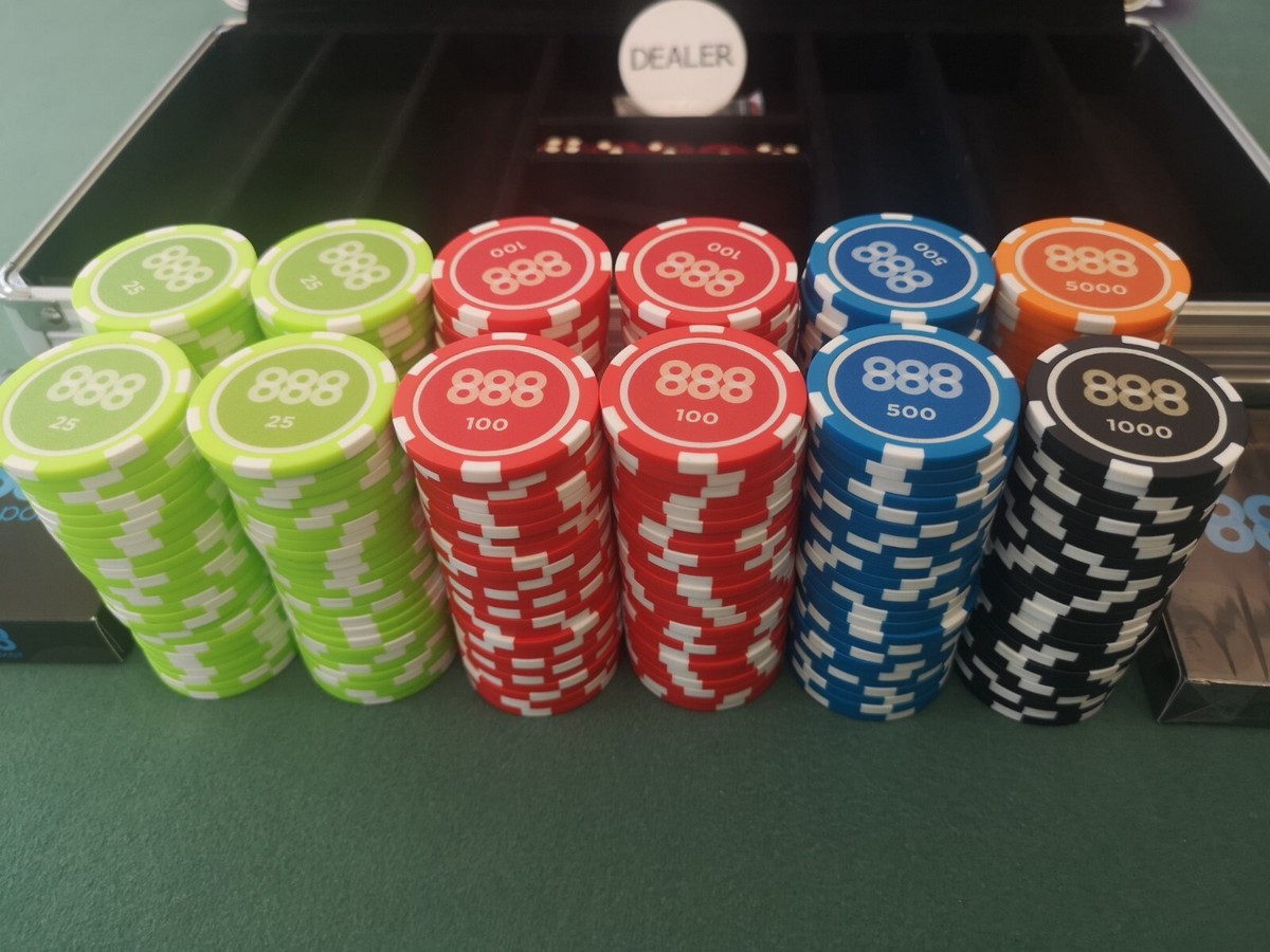 888 Poker Set 300pc Numbered | eBay UK
