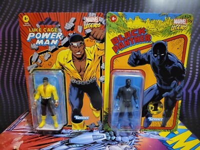 Hasbro Marvel Legends Series Retro Luke Cage Power Man, Black
