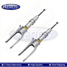 Pair Front Air Suspension Shocks Absorbers PASM Fit Porsche Panamera 970 2010-16