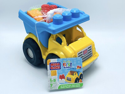 New Mega Bloks First Builders Lil' Dump Truck with Blocks #08281 2013 Blocks