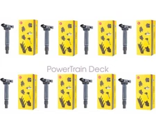 8 pcs NGK OEM Ignition Coils 9091902250 For Toyota Camry Lexus ES300 4.6L 5.7L