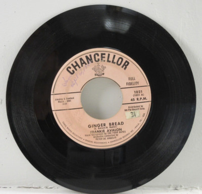 FRANKIE AVALON-GINGER BREAD-45 RPM-1958