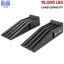 Par De Rampas De Plastico Para Vehiculo Con Capacidad De Peso Bruto De 10000 lbs