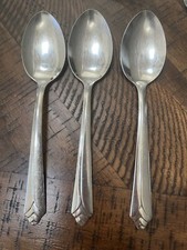 Mid Century Made In USA Stainless Tablespoons - Lot Of 3