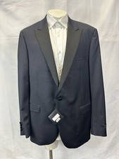 Samuelsohn Solid Navy Tuxedo Suit 1-Bt Sz US 46 L / W 38