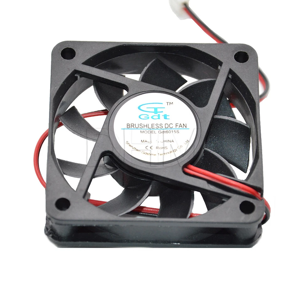 DHM Ventola 60x60x15 mm 0.18A 12V - Cooling fan - 3D printing - brushless turbine
