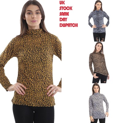 cotton polo neck tops ladies uk