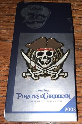 30th Anniversary Commemorative Pin Series 6 Of 10 Pirates Of The Caribbean Pin