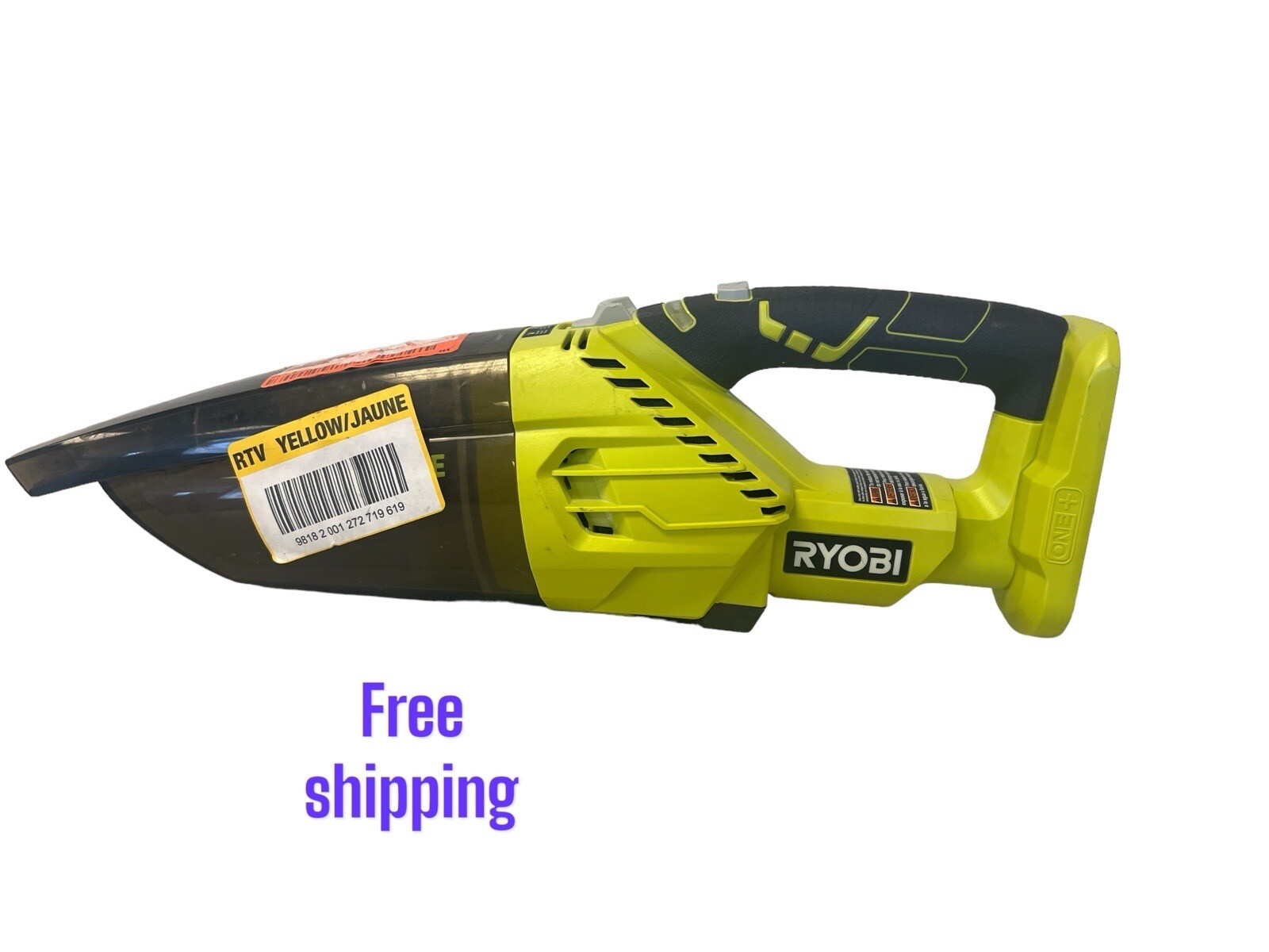 RYOBI 18Volt LithiumIon Cordless EVERCHARGE Hand Vacuum Kit P714th
