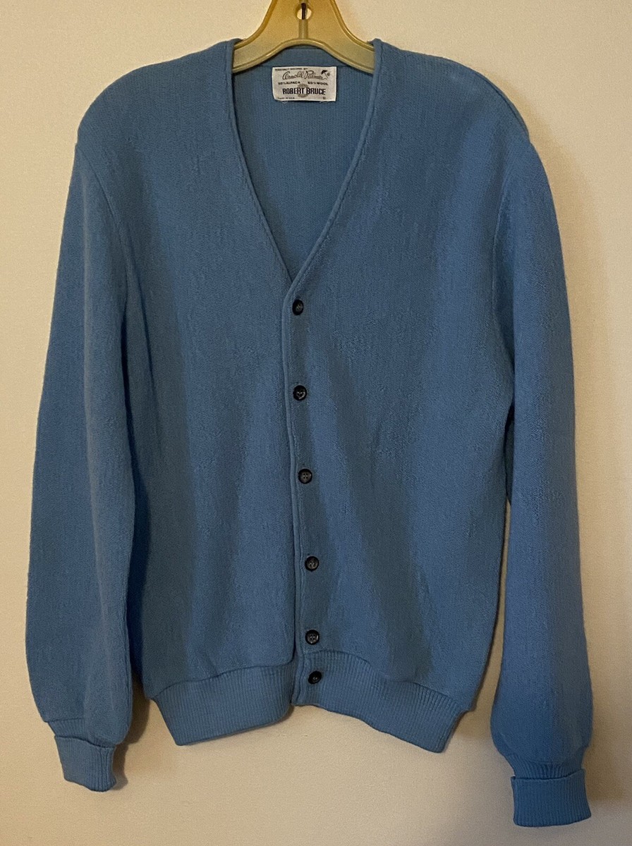 Vintage 60s 70s Arnold Palmer Robert Bruce Alpaca Wool Knit