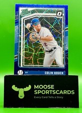 2024 Donruss Optic Baseball Rated Prospect Colin Houck Blue Velocity