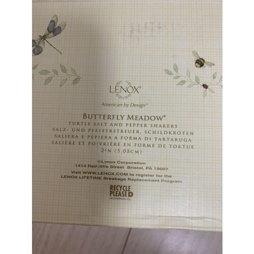 New and unused LENOX BUTTERFLY MEADOW Salt & Pepper | eBay