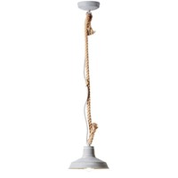 "Brilliant Pendelleuchte \"Hank\" Industrie, Rund Ø23,5Cm, E27 Max. 60W, KüRzbar"