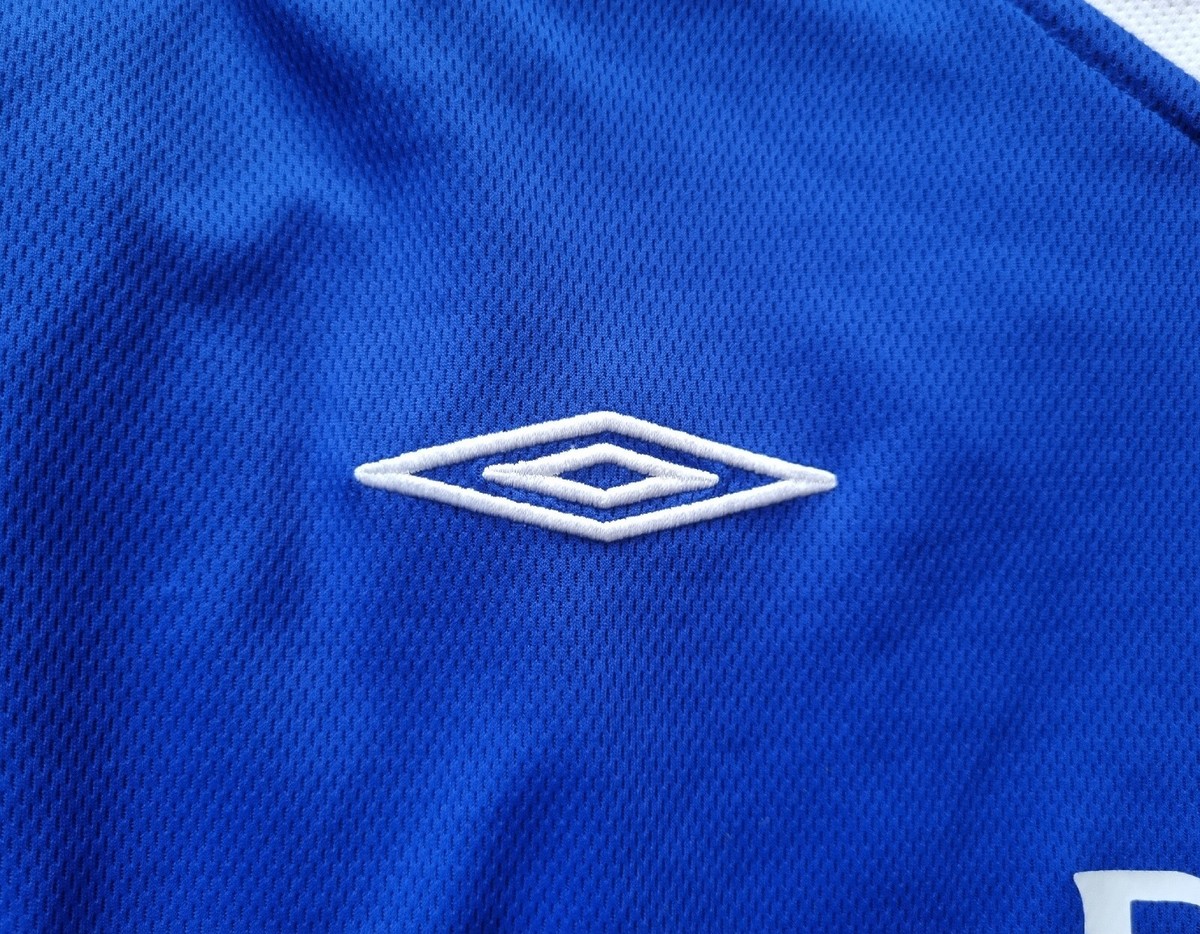 Maillot Chelsea Umbro Domicile 2003-2005 – Taille XL Adulte – Bleu Avec Patchs – Très Bon état