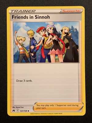 Freunde Sinnohs | 131/159 | Uncommon | SWSH: Crown Zenith | Pokemon TCG