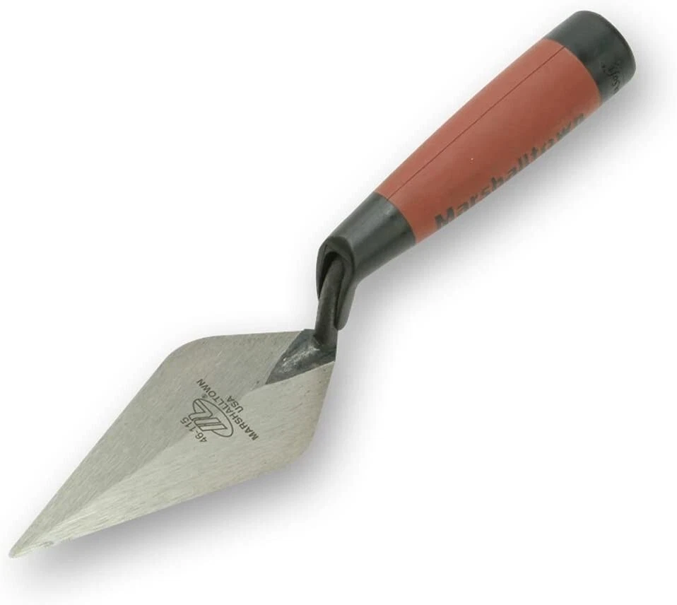 Marshalltown M46114D 4" London Pattern Brick Pointing Trowel Soft Grip Handle