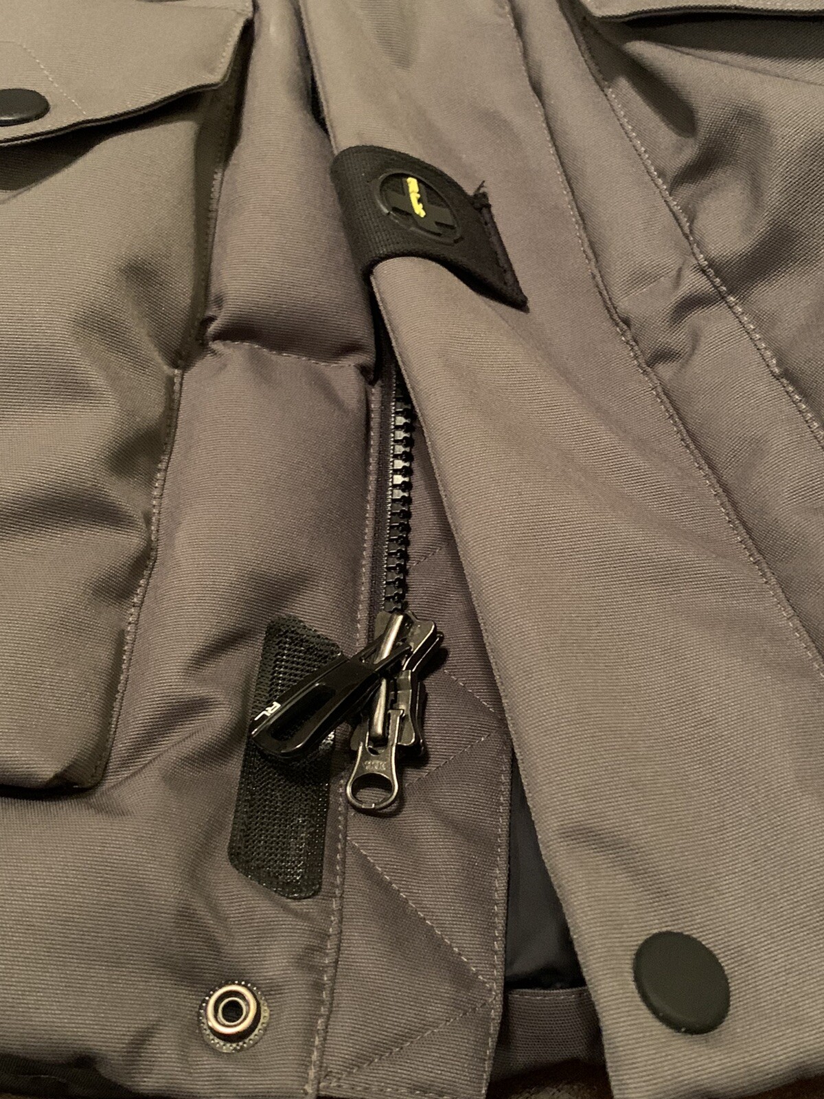 Ralph Lauren RLX Expedition Gent’s Sz Medium Down & Feathers Hooded Jacket Gray image 4