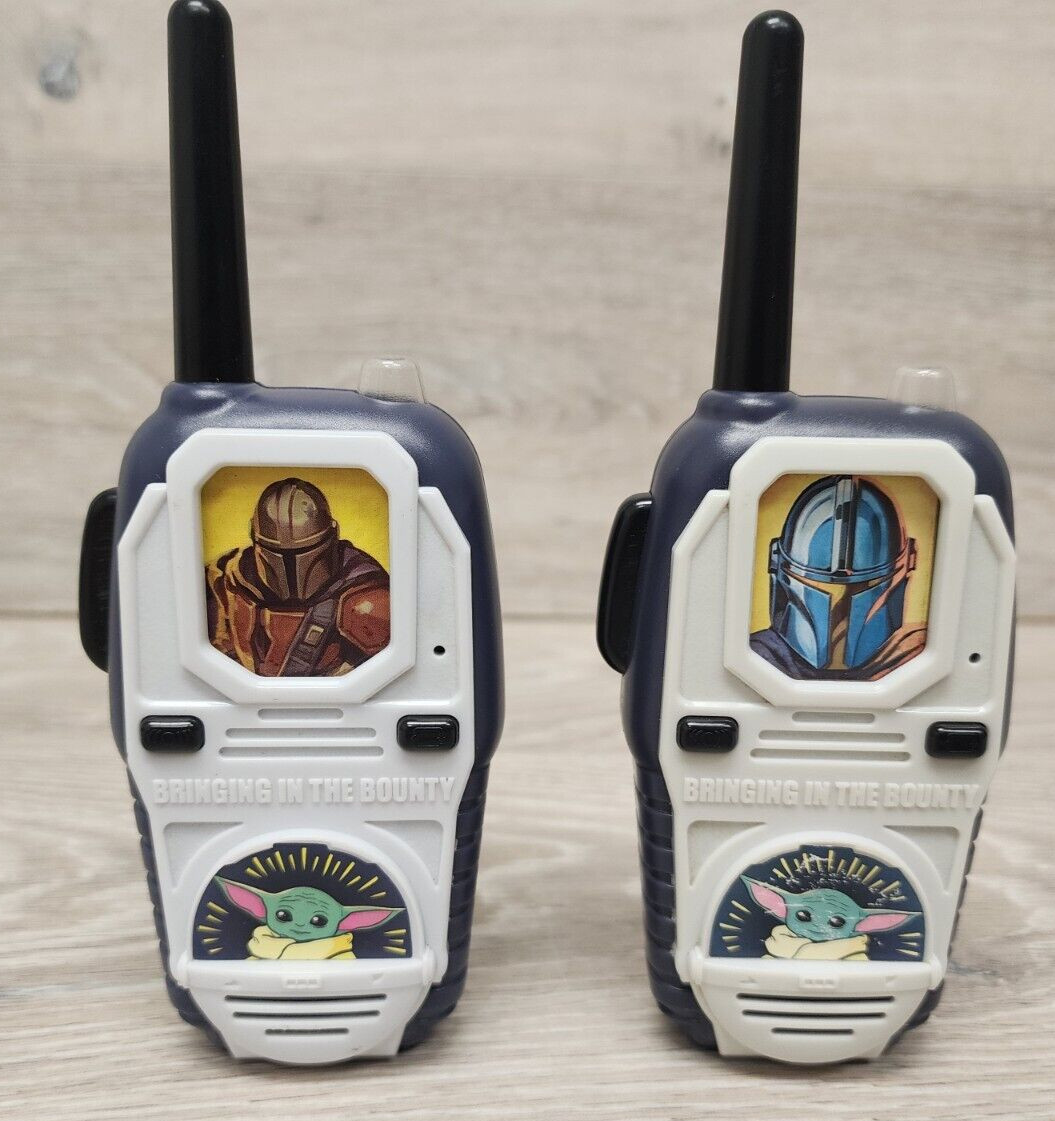 Star Wars Mandalorian The Child Toy Walkie Talkies Baby Yoda