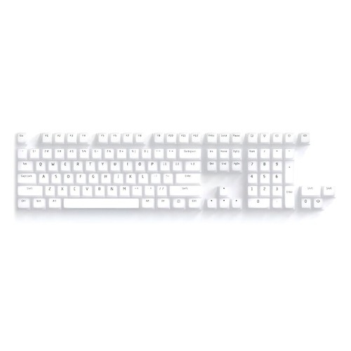 Decorative Silicone Keycaps in Sweet Colors, Soft Feel Quiet Typing Keycap Set - Afbeelding 3 van 10