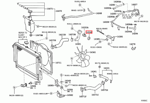 Genuine LandCruiser 80 79 78 100 Series 1HD 1HZ 1VD 1FZ Thermostat Gasket Seal - Picture 11 of 20