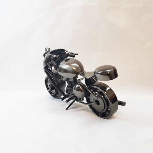 Sammlerstück Rennrad Motorrad Druckguss Modell Motorrad Skulptur Metallkunst - Bild 4 von 24